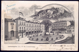 +++ CPA - Luxembourg - Souvenir De LAROCHETTE - Grand Hôtel De La Poste   // - Fels