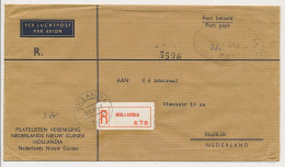 Registered Cover Hollandia Netherlands New Guinea 1960 - NNG - Netherlands New Guinea