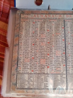 Très Beau Calendrier Almanach 1753 Très Rare - Big : ...-1900