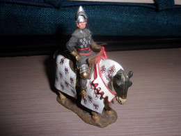 Soldat De Plomb " Bertrand Du Guesclin " - 1370 - Moyen Age - Delprado - Figurine - Collection - Tin Soldiers