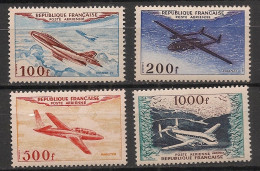 FRANCE - 1954 - Poste Aérienne PA N°Yv. 30 à 33 - Série Complète - Neuf Luxe ** / MNH / Postfrisch - 1927-1959 Neufs