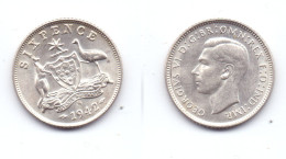 Australia 6 Pence 1942 S - Sixpence