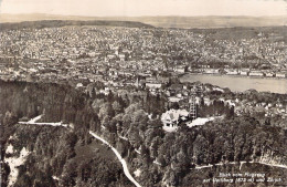 SUISSE - Blick Vom Flugzeug Auf Terliberg Und Zürich - Carte Postale Ancienne - Berg