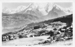 Combloux * Vue Générale * L'hôtel PLM Et Le Mont Blanc - Combloux