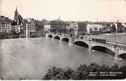 SUISSE - BÂLE - Pont Du Milieu - Carte Postale Ancienne - Bâle