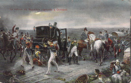 MILITARIA - La Voiture De NAPOLEON Capturée à Genappe - Illustration - Carte Postale Ancienne - Personnages