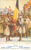 MILITARIA - Illustration - Comrades In Arms - Frères D'Armes - Carte Postale Ancienne - Autres & Non Classés