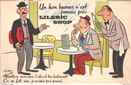 Humour Alcool Abus "Un Bon Buveur N'est Jamais Pris" - CHEN -1951 - Cachet Manuel - Timbres Taxes  Éd. A.P.F. N°19 - Humor