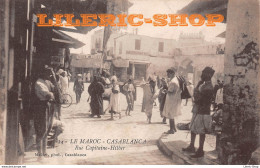 Maroc, CASABLANCA, Rue Du Capitaine-ILHER - Charcuterie Du GRAND SOCCO - Cachet Militaire - MAILLET, Phot. Casablanca - Casablanca