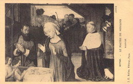 PEINTURES & TABLEAUX - Le Maitre De Moulins - Nativité - Editeur J E Bulloz - Carte Postale Ancienne - Malerei & Gemälde