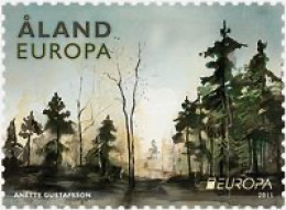 Aland Finland 2011 Europa CEPT Forests Stamp Mint - 2011