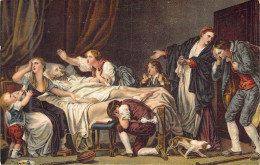 PEINTURES & TABLEAUX - Jean Baptiste Greuze - Carte Postale Ancienne - Malerei & Gemälde