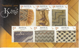 2016 New Zealand Matariki Kete Weaving Miniature Sheet Of 6 MNH @ BELOW FACE VALUE - Unused Stamps
