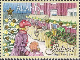 Aland Finland 2014 Christmas Traditional Market Stamp Mint - Unused Stamps