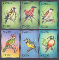 2000 Zambia 1209-1214 Birds 9,00 € - Pics & Grimpeurs