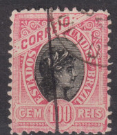 1897 Brasilien, Mi:BR 108II, Yt:BR 90, RHM:BR 93, Allegory, Republican Dawn - Modified - Gebraucht