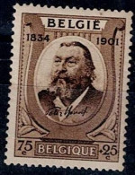 BELGIUM 1934 100TH BIRTHDAY OF PETER BENOIT MI No 377 MNH VF!! - 1929-1941 Grand Montenez