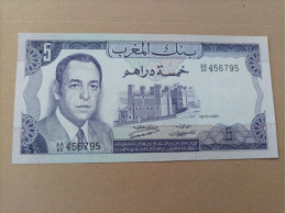 Billete De Marruecos De 10 Dirhams, Año 1970, Serie AA, UNC - Morocco