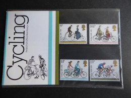 GREAT BRITAIN SG 1067-70 CYCLIST TOURING CLUB AND CYCLING PRESENTATION PACK - Volledige & Onvolledige Vellen