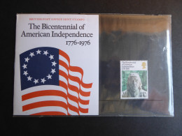 GREAT BRITAIN SG 1005 AMERICAN REVOLUTION BICENTANARY PRESENTATION PACK - Ganze Bögen & Platten