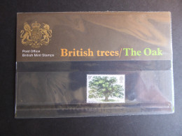 GREAT BRITAIN SG 922 BRITISH TREES PRESENTATION PACK - Sheets, Plate Blocks & Multiples