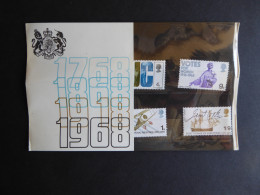 GREAT BRITAIN SG 767-770 BRITISH ANNIVERSARIES EVENTS PRESENTATION PACK - Sheets, Plate Blocks & Multiples