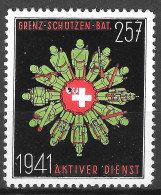 1941 Suisse Vignette Cinderella  Grenztruppen, Gz.S.Bat.257 NEUF** MNH** GOMME ORIGINALE Postfrisch - Cinderellas