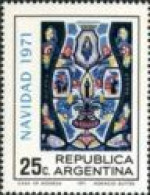 ARGENTINA - AÑO 1971 - NAVIDAD - Tapestry By Horacio Butler, St. Francis Basilica In B.A. **MNH** - Ungebraucht