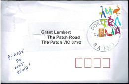 Australia 2022 Concession Stamp On Domestic Letter From Port Pirie, SA - Brieven En Documenten
