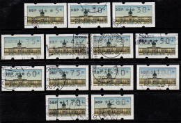 2622A - GERMANY - BERLIN ATM, USED LOT X 13. - 5 UP TO 280 - Maschinenstempel (EMA)