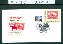 Police; GRC / RCMP; 150 Ans / Years; Oblitération Spéciale Cancel Enveloppe Souvenir (10189-G) - Cartas & Documentos