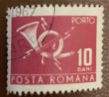 Romania 1967 Postage Due 10B - Used - Portomarken