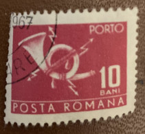 Romania 1967 Postage Due 10B - Used - Portomarken