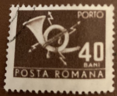 Romania 1967 Postage Due 40B - Used - Segnatasse