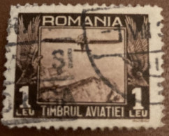 Romania 1931 National Fund Aviation1L - Used - Fiscali