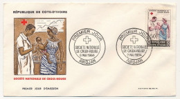 Côte D'Ivoire => Enveloppe FDC - Société Nationale De La Croix-Rouge - ABIDJAN - 3 Mai 1964 - Côte D'Ivoire (1960-...)