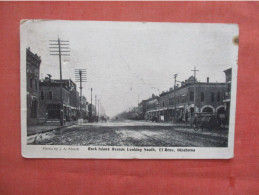 As Is Crease & Hole Left Side.  Rock Island Avenue El Reno.   Oklahoma    Ref 6022 - Other & Unclassified