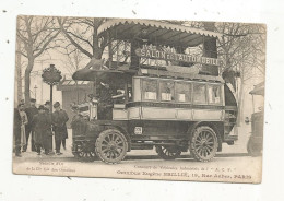 Cp, Automobile , Salon De L'automobile , Concours De Véhicules Industriels De L'A.C.F. OMNIBUS EUGENE BRILLIE - Autobus & Pullman