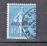 Andorre  18 Oblitéré , Semeuse  Used TB  Cote 41 - Used Stamps