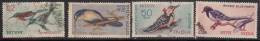 India Used 1968, Set Of 4, Birds, Bird, ( Sample Image) - Used Stamps