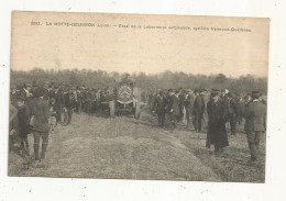 Cp, Automobile,  45 ,  LA MOTTE-BEUVRON,  Essai De La Laboureuse Automobile ,systéme Vermond-Quellenec, Tracteur - Autres & Non Classés