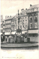 CPA  Carte Postale Belgique Huy Fontaine Sur La Grand Place  Début 1900 VM66103ok - Huy