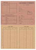 FRANCE - Carte Individuelle De Consommateur + 6 Feuillets De Tickets Ou Coupons - Non Datés ( RATIONNEMENT ) - Non Classés