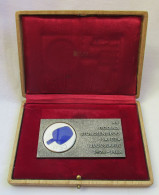 Table Tennis Tischtennis Ping Pong - STSJ Yugoslavia Federation Association, Enamel Plaque / Plakette With Box, Bertoni - Table Tennis