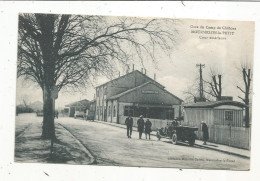 Cp, Chemin De Fer, Gare Du Camp De CHÂLONS,MOUMELON LE PETIT,  Cour Extérieure,  Automobile ,  Vierge - Stazioni Senza Treni