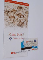 Telecom 31/12/2001 Scheda+Roma Map Itinera 2000 - Vatican