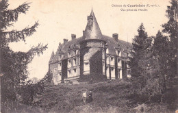 CHATEAU DE COURTALAIN . 28 . VUE PRISE DU MOULIN - Courtalain