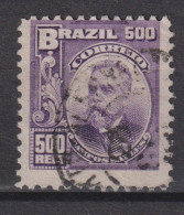 1915 Brasilien  Mi:BR 183, Yt:BR 135a, Sg:BR 270,Campos Salles (1841-1913),Personalities And Liberty Allegory - Usados