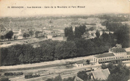 Besançon * Vue Générale * Gare De La Moullière Et Parc Micaud * Ligne Chemin De Fer Du Doubs - Besancon