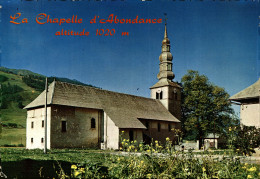 N°103332 -cpsm La Chapelle D'Abondance -l'église- - La Chapelle-d'Abondance